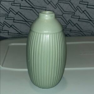 Elegant Green Ceramic Vase